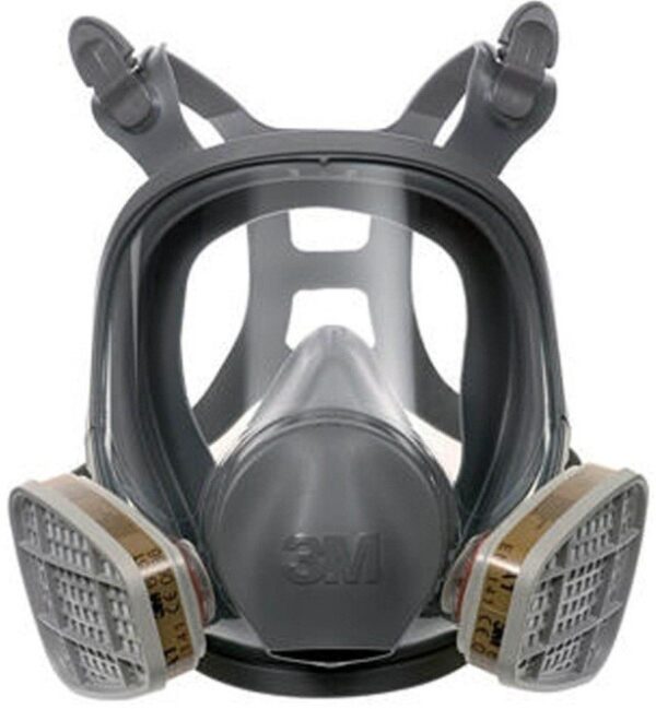 3M - 6800 - Full Face Mask Double Respirator