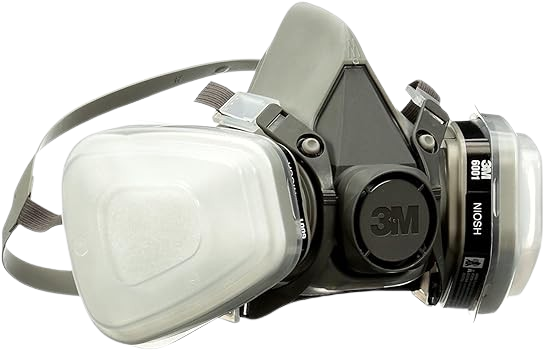 3M - 6300 - Half Face Mask Double Respirator