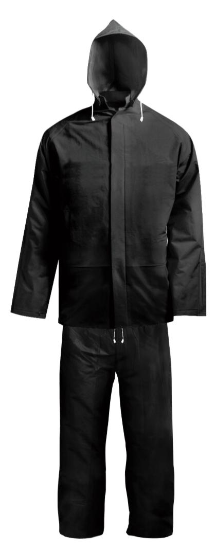 PVC Rain Suit Black Cast Galand