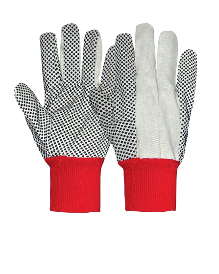 Cotton Gloves with Dots