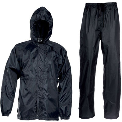 PVC Rain Suit Black Evergood