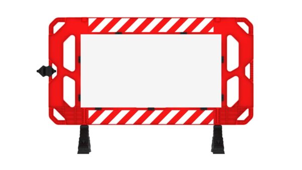 Safety Barrier with One-Sided PVC Foam Board