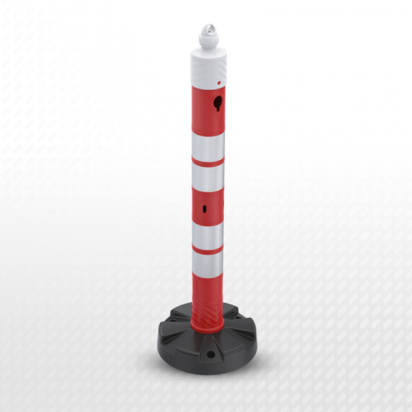ZT11015R4 WARNING SIGN POLE