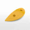 PPC Speed Bump End Cap yellow