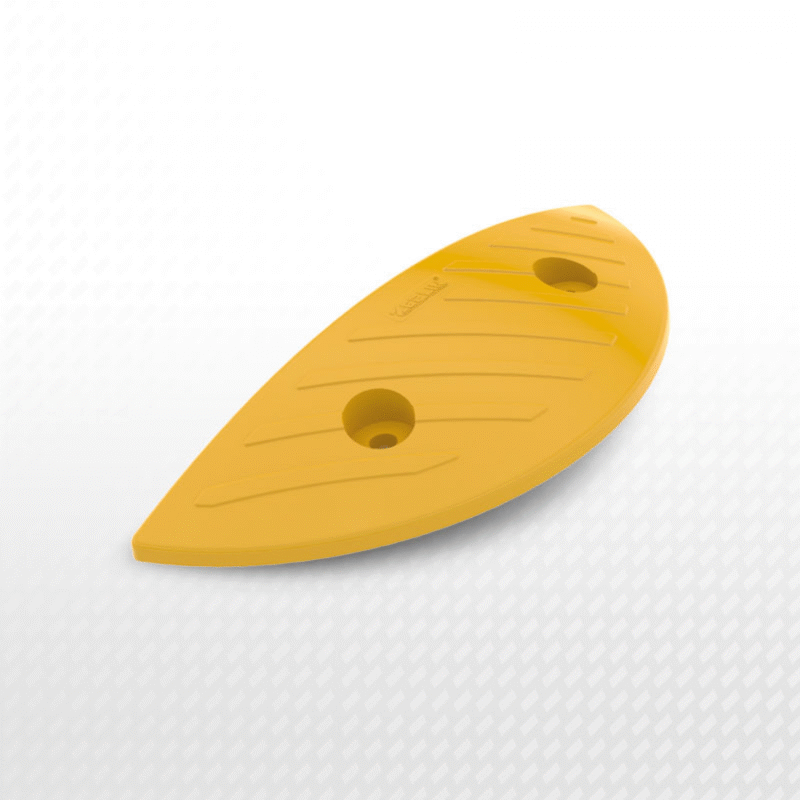 PPC Speed Bump End Cap yellow