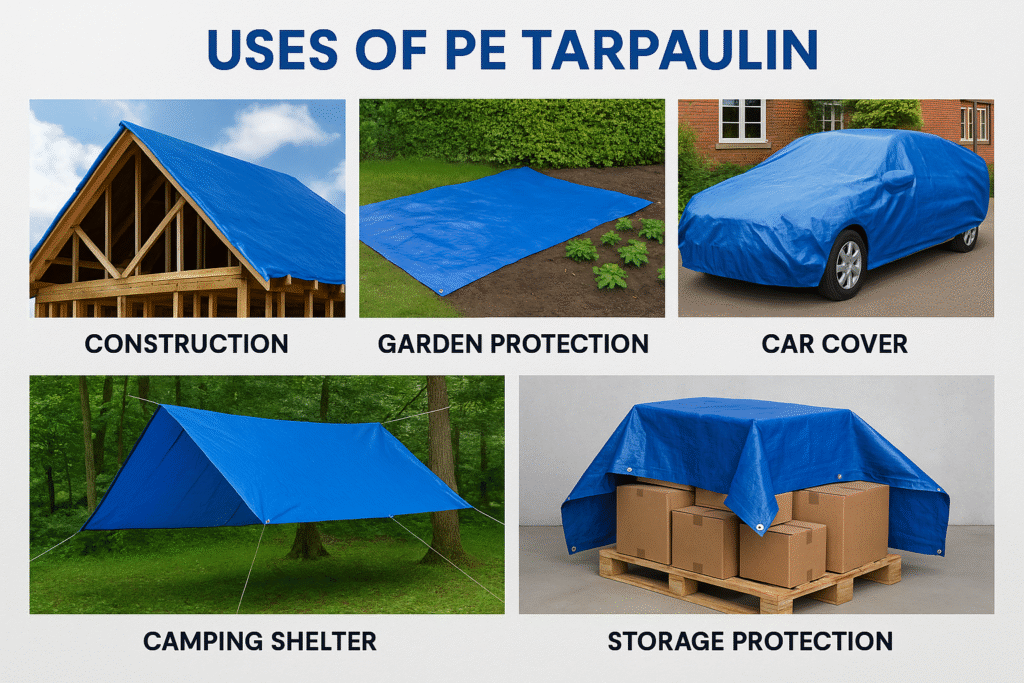 tarpaulin usage