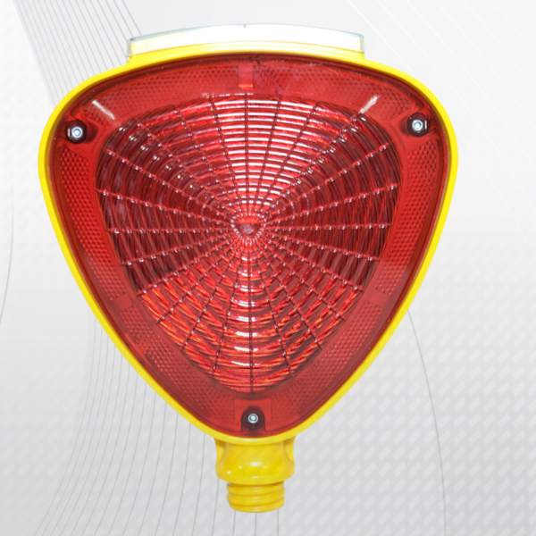 ZT404R Triangle Flash Lamp RED