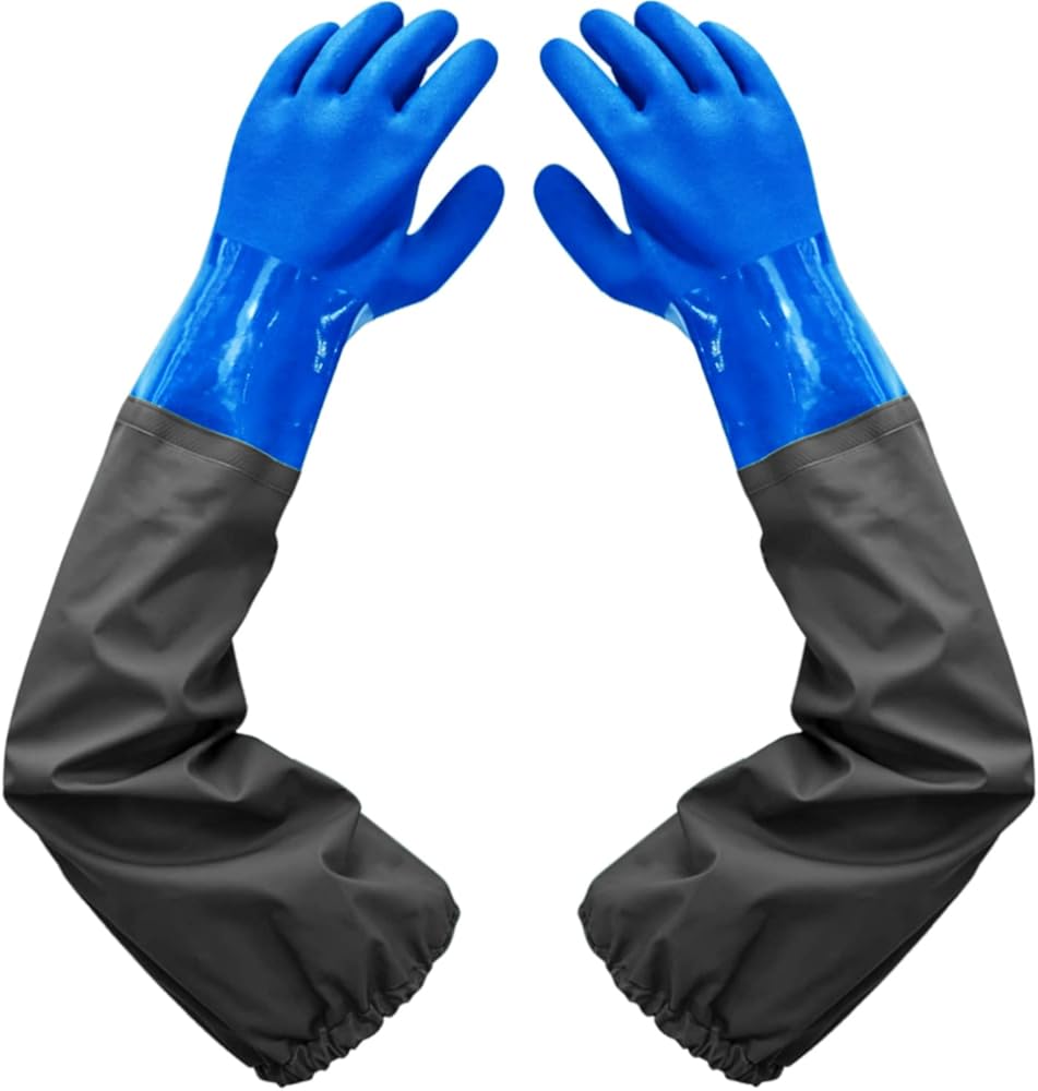 pvc long gloves chemical resistant